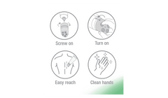 Aplicador com rolos de massagem FIT